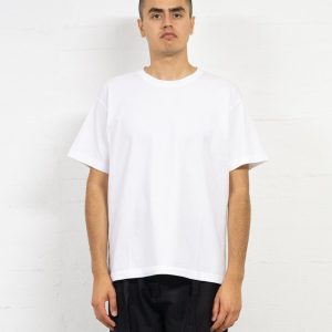 Wide White Tee