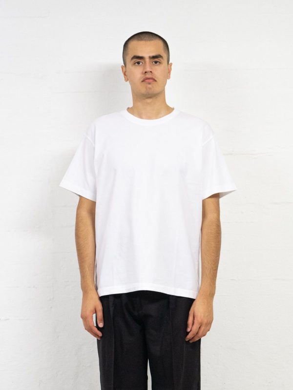 Wide White Tee